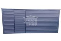 Domek ogrodowy - schowek 5x3 drzwi antracyt Dach spad w tył  GP201