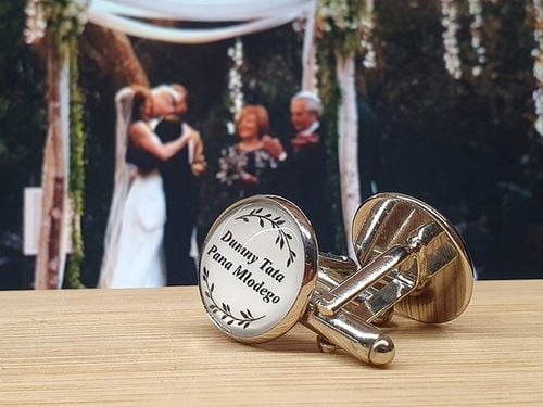 Spinki do Mankietów dla Świadka Drużby Pana Młodego Taty na Ślub do Ślubu na Arena.pl