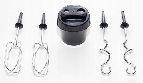 Blender ręczny robot kuchenny 1400W metalowy mikser, trzepaczki na Arena.pl