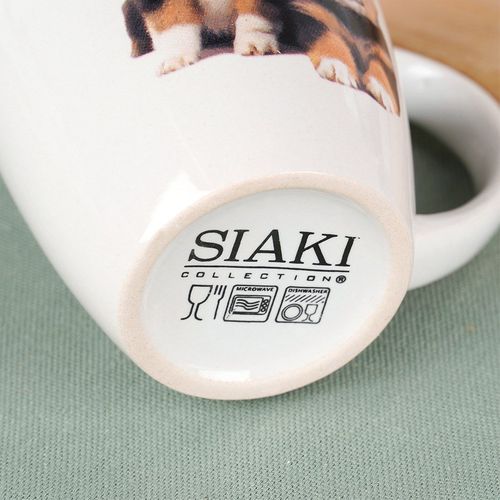 Kubki ceramiczne psy 220 ml 3 szt. na Arena.pl