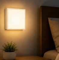 Lampka Nocna LED bezprzewodowa, Samoprzylepna lub Magnetyczna, magnes