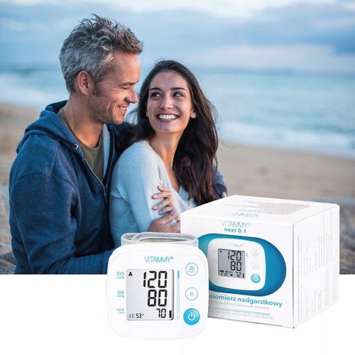 CIŚNIENIOMIERZ NADGARSTKOWY VITAMMY NEXT 0.1 ARYTMIA DUŻY MANKIET na Arena.pl