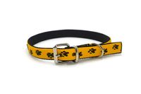 A-243 OBROŻA DLA PSA PODWÓJNA ŁAPKI 30mm V.2 Kolor - żółty łapki