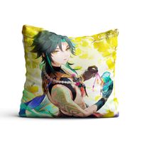 Poduszka kwadratowa Genshin Impact - Xiao
