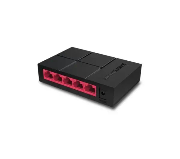 Switch gigabit 5 portów Mercusys MS105G Czarny zdjęcie 2