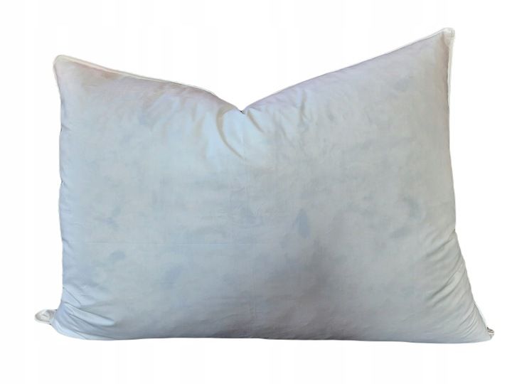 Poduszka z pierza 50x70 900g BIAŁA zdjęcie 1