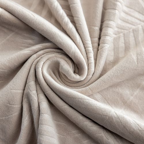 ZESTAW 4 SZT POKROWIEC NA KRZESŁO WELUR LIŚCIE na Arena.pl