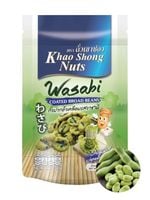 Bób prażony w posypce z wasabi ostra japońska przekąska chrupiący coated broad beans Khao 120g