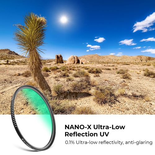 Filtr UV 52mm Ultra Low Reflection MRC NANO-X 8K PRO K&F Concept KF01.2461 na Arena.pl