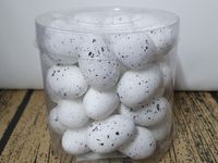 jajka w kloszu 36szt  3cm 7białe 7704