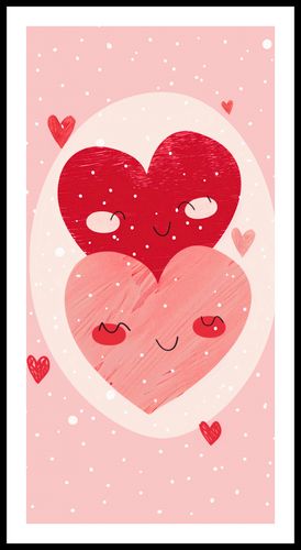 Plakat 50x100cm Ciepło Serca na Arena.pl