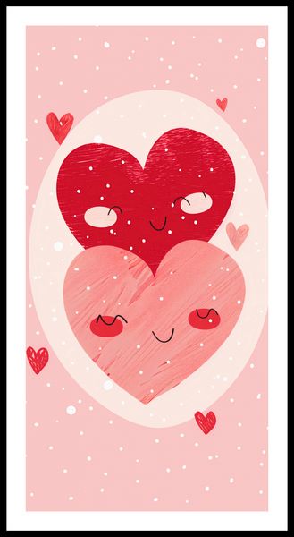 Plakat 50x100cm Ciepło Serca zdjęcie 3