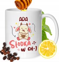 Kubek Dla Ady Koleżanki Przyjaciółki Żony Prezent Z Nadrukiem Biały 330Ml