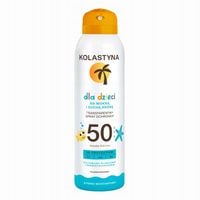 SPRAY OCHRONNY DLA DZIECI KOLASTYNA SPF 50 NA SUCHĄ I MOKRĄ SKÓRĘ