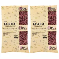 Fasola czerwona 1kg (2x500g) Wysoka JAKOŚĆ Produkt NATURALNY