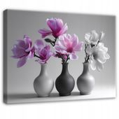 Obraz Na Płótnie Do Sypialni Salonu Kwiaty w wazonie 120x80