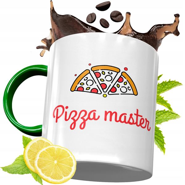 Kubek Zielony Dla Kucharza Idealny Prezent Z Nadrukiem Ze Zdjęciem zdjęcie 1