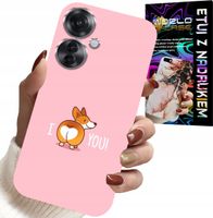 ETUI DO OPPO RENO11 F 5G - ŚMIESZNE WZORY I LOVE YOU PIESEK OBUDOWA