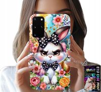 ETUI DO SAMSUNG GALAXY S20 PLUS - KRÓLIK WIELKANOCNY, ZAJĄC, JAJKA + FOLIA