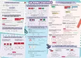 Podkładka Dwustronna Na Biurko B3 Ułamki Zwykłe I Dziesiętne na Arena.pl