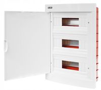 SKRZYNKA ELEKTRYCZNA ROZDZIELNIA PODTYNKOWA 3x12 36 INSTALACYJNA PLASTIKOWA