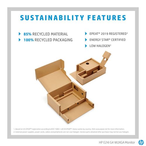 HP E24i G4 24" IPS WUXGA, 9VJ40AA#ABB na Arena.pl