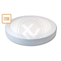 Panel LED natynkowy okrągły Proma 24W 2700K