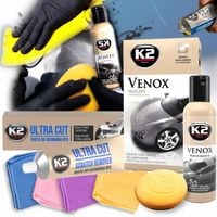 K2 ULTRA CUT VENOX PASTA MLECZKO usuwanie rys przywraca połysk DO LAKIERU