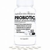 Probiotyk 100 Mld CFU | 20 Szczepów Bakterii + Prebiotyk | 60 Kapsułek