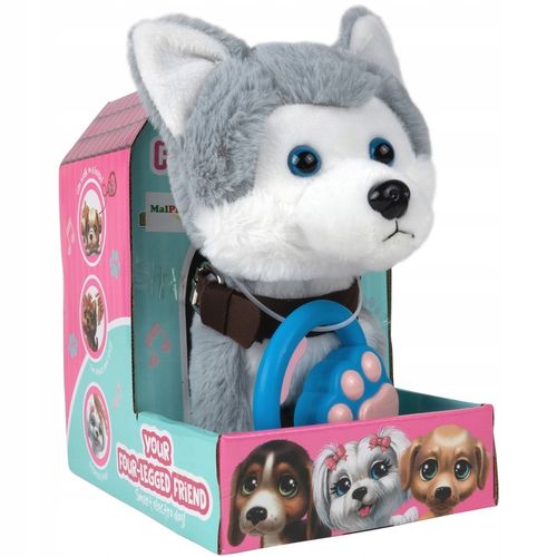 PIESEK PIES HUSKY INTERAKTYWNY ZDALNIE STEROWANY GŁOSEM I DOTYKIEM PILOT na Arena.pl