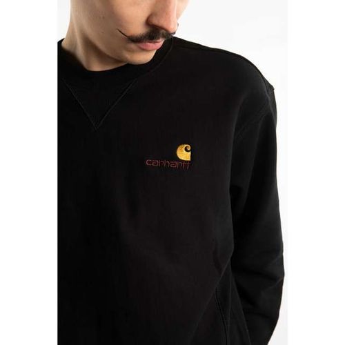 Carhartt WIP AMERICAN SCRIPT SWEAT 8900 BLACK S na Arena.pl