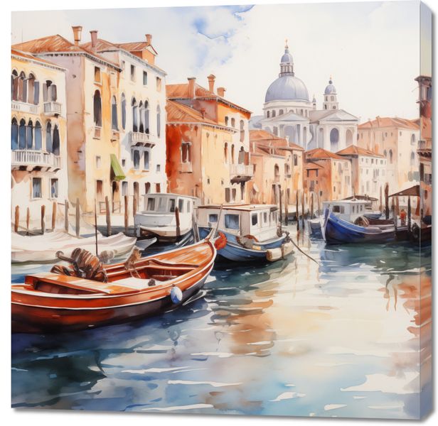 Obraz 100x100cm Wenecka Impresja zdjęcie 1