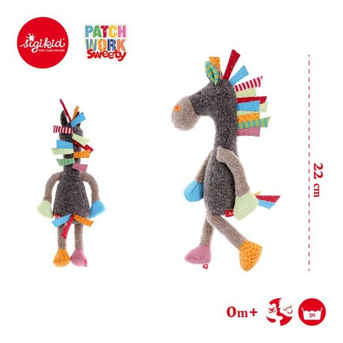 SIGIKID Duży koń 47 cm Patchwork Sweety na Arena.pl