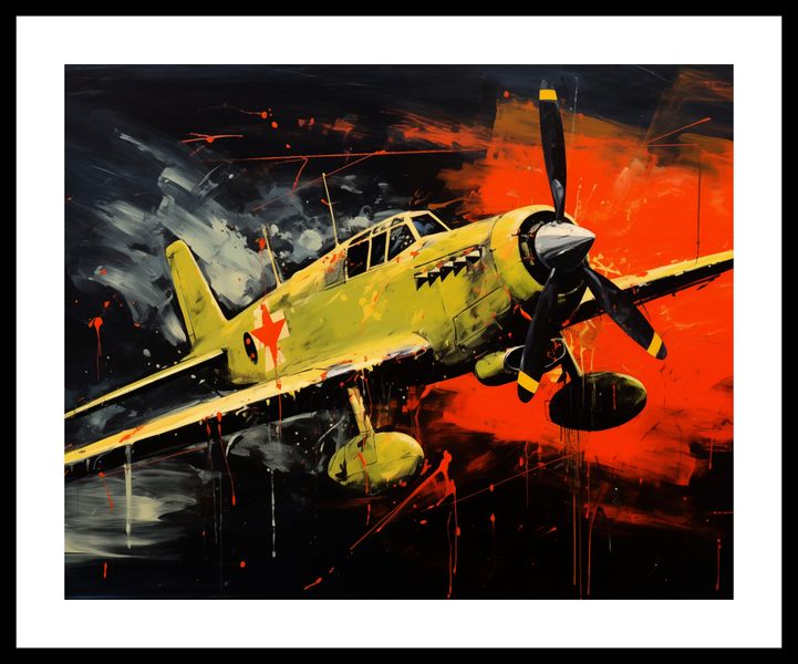 Plakat 50x40cm Barwny Przelot zdjęcie 3
