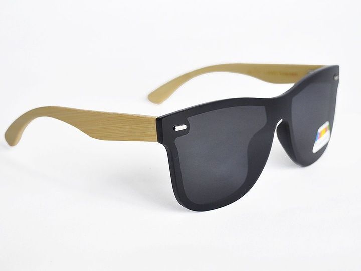 OKULARY DREWNIANE POLARYZACYJNE LUSTRZANKI ETUI zdjęcie 15