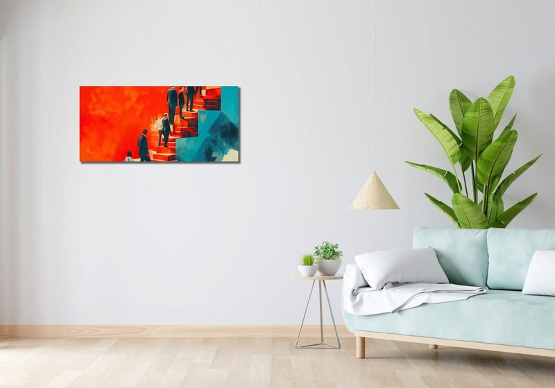 Obraz 90x40cm Metafory Sukcesu zdjęcie 2