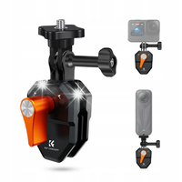 Uchwyt Klips Mocowanie Zacisk na Szybę Owiewkę Motor Skuter do GoPro 1/4''