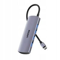 Hub USB Unitek Hub 4w1 USB-C 10 Gbps, 4x USB-A