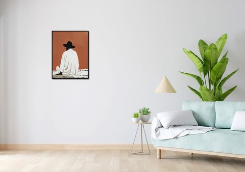 Plakat 50x65cm Rozmyślania w Oddali na Arena.pl