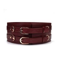 pas do krępowania wine red waist cuff m size liebe seele