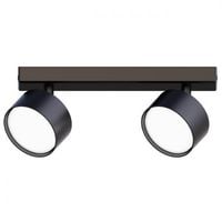 Kinkiet GX53 LED Capris ruchomy x2 czarny
