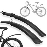 Błotniki rowerowe 2 szt. na przód i tył uniwersalne komplet