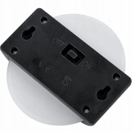 2 x lampa solarna kinkiet 6 led dekoracja ogrodu tarasu balkonu 2szt P-120 zdjęcie 3