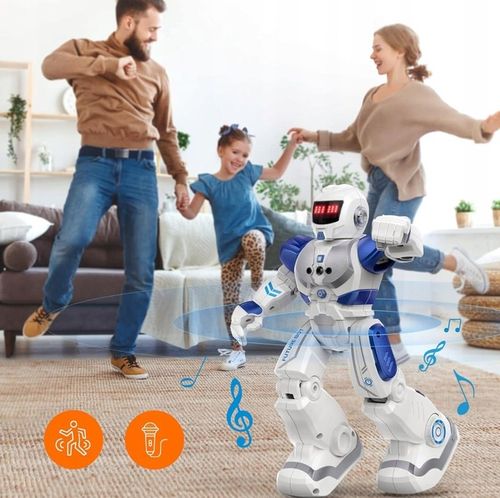 INTELIGENTNY ROBOT RC CZUJNIK DO WCZESNEJ EDUKACJI DLA DZIECKA + PILOT na Arena.pl