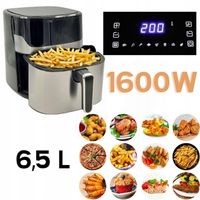 Air Fryer Premium 6,5l ABC Kitchen Frytkownica Beztłuszczowa 1600W Air Fryer Premium 6,5l ABC Kitchen Frytkownica Beztłuszczowa 1600W