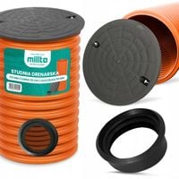 STUDNIA DRENARSKA Studzienka Drenażowa 315 Pokrywa Rura 50 cm