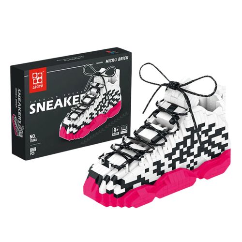 Klocki mini but Sneaker 3D zestaw dekoracyjny organizer na biurko na Arena.pl