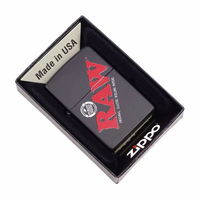 zapalniczka benzynowa zippo raw black