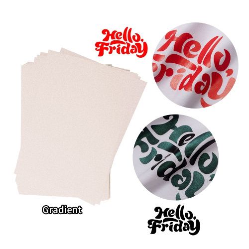 Folia do druku OtterPro DTF A3 - 50 arkuszy - Gradient zdjęcie 1