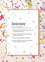 definicja imienin kartka 9245